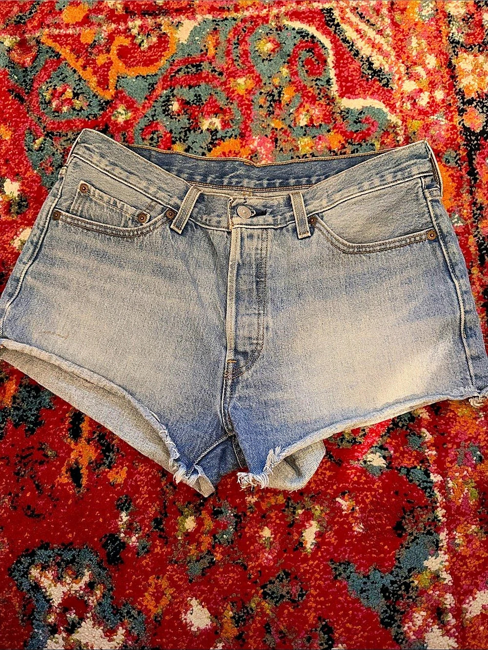 Levi's 501 Shorts Original Denim Jean Shorts